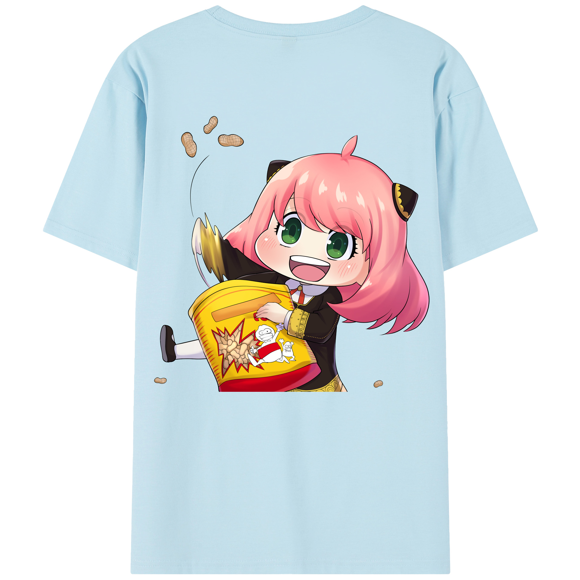 （画像用） SPY×FAMILY间谍家家酒 綿100％半袖Tシャツ（背面プリント）